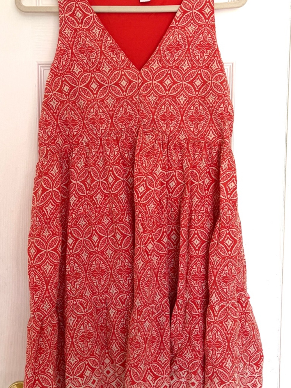 Sincerely Jules Red Boho Sundress